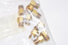 Pack of 10 NEW Parker, Adapter, Tube Fitting, 3/16'' Brass