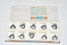 Pack of 10 NEW Seco Carboloy 218.19-125T-75AC P25 S25M Carbide Insert Indexable