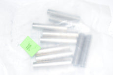 Pack of 10 NEW WJ Roberts 6N125R25SP 140 x 1-1/4 x 1/4 RND SS Bushing Spacer