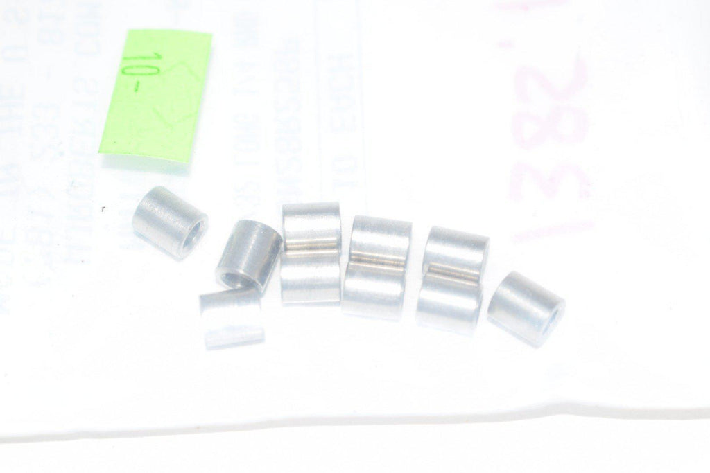 Pack of 10 NEW WJ Roberts 6N28R25SP 140 x 9/32 1/4 RND SS Bushing Spacer