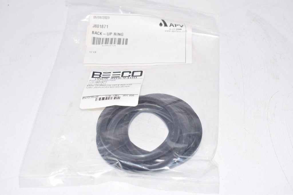 Pack of 12 NEW APV SPX J801871 Back Up Rings