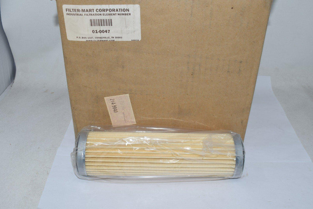 Pack of 12 NEW FilterMart 01-0047 Replacement Filter