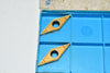 Pack of 2 NEW Valenite VBGT 160402-PF3 9610 Carbide Inserts Grooving