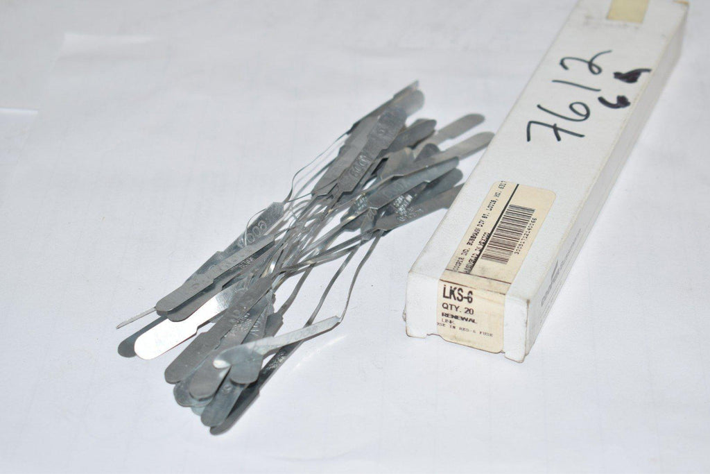 Pack of 20 NEW Bussmann LKS-6 Fuse Link