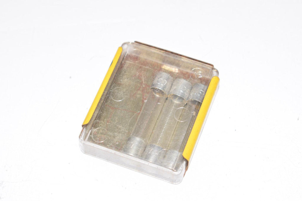 Pack of 3 NEW Bussmann AGC-1 Fast Acting Glass Fuses 1 Amp