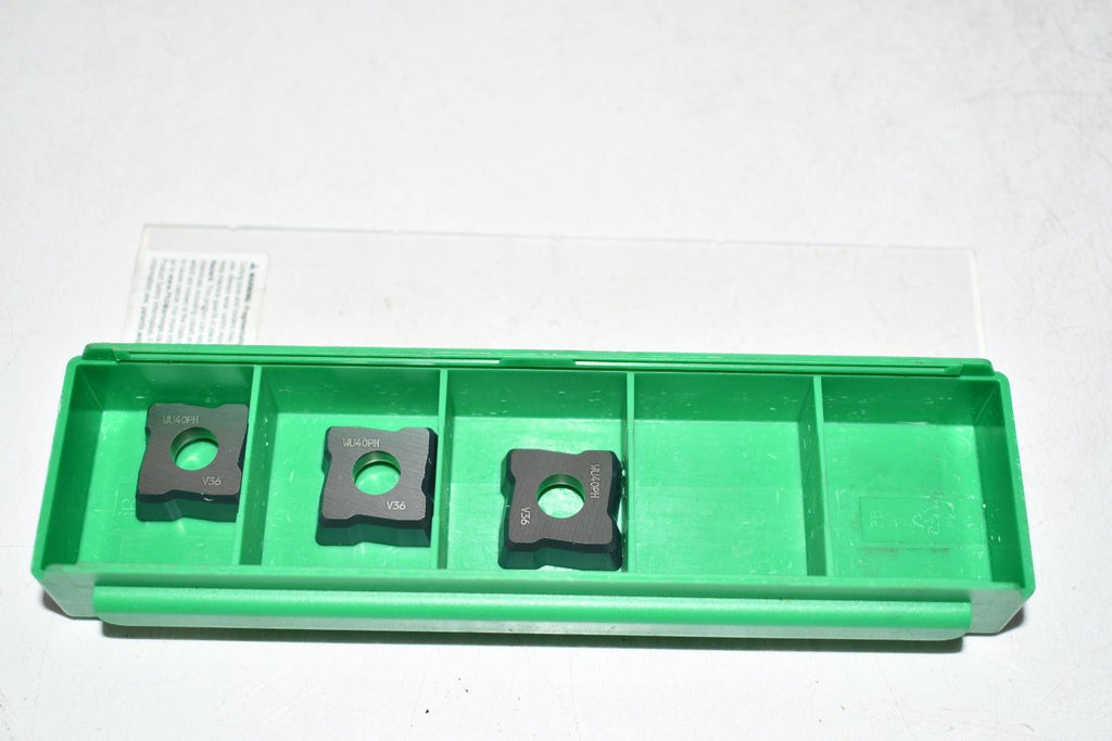 Pack of 3 NEW Widia TCF180614HPV36 WU40PH Carbide Drill Insert