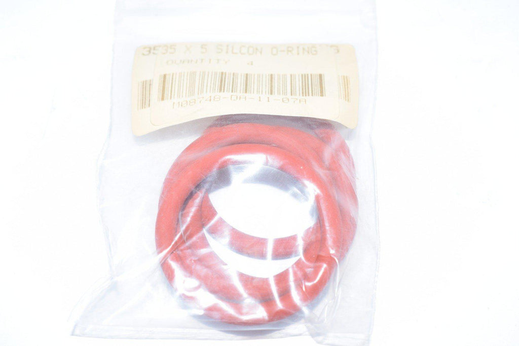 Pack of 4 NEW 35 x 5 Silcon O-Ring Seal