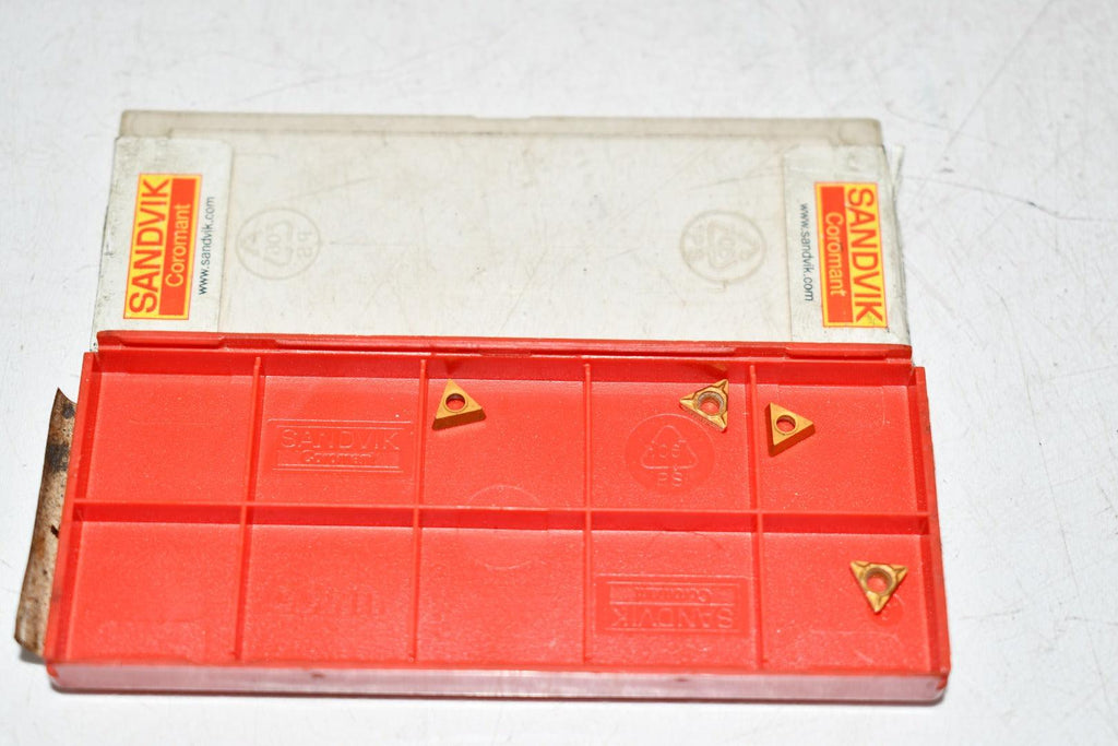 Pack of 4 NEW Sandvik TPMT 06 T1 04-MF 2015 Carbide Insert Indexable