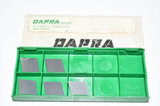 Pack of 5 NEW Dapra EDHX-421-THM Carbide Inserts Indexable Tool