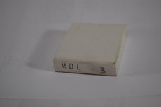 Pack of 5 NEW MDL 3 Glass Fuses