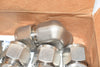 Pack of 5 NEW PARKER 8FEL6N-316 3/8'' x 1/2'' A-LOK x FNPT SS Female 90 Degree Elbow