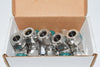 Pack of 5 NEW Parker 8MRT6N-316 Male Run Tee A-LOK 1/2T X 1/2T X 3/8 NPT Stainless Steel