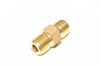 Pack of 5 NEW Parker, Nipple, Pipe Fitting, Hex, 1/8'', Brass