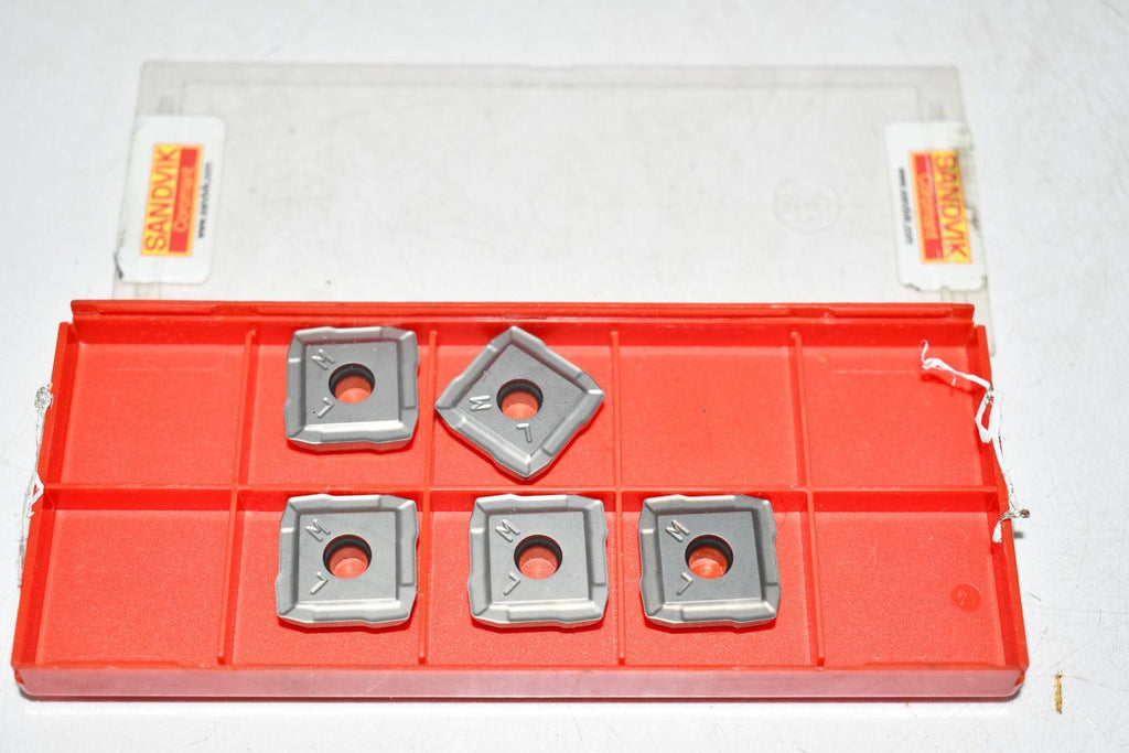 Pack of 5 NEW Sandvik 880-09 06 08H-C-LM H13A Carbide Inserts Indexable
