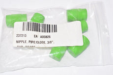 Pack of 6 NEW Cajon, Swagelok, Nipple, Pipe: Close, 3/8''