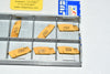 Pack of 6 NEW Iscar GIP 3.18-0.20-22D IC9054 Carbide Inserts Grooving