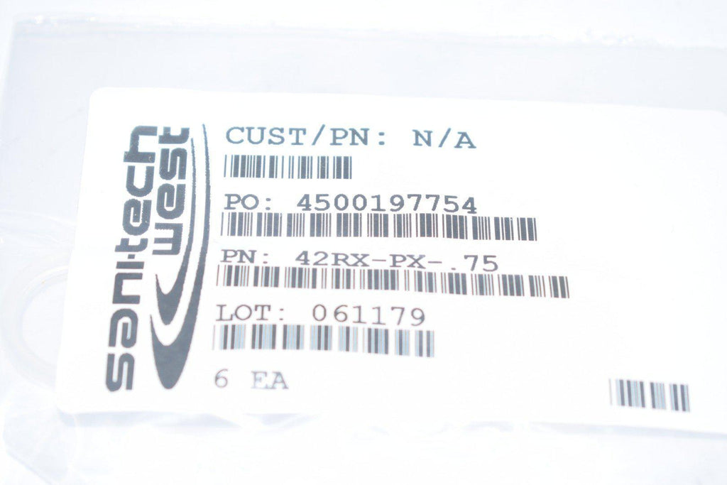 Pack of 6 NEW Saint-Gobain Sani-Tech 42RX-PX-.75 Gasket