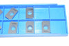 Pack of 7 NEW Cutting Tool Technologies CV12060 Carbide Milling Insert TiN Finish, 1/8'' Thick