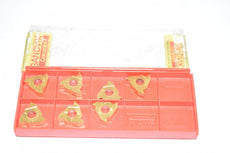 Pack of 7 NEW Sandvik R166.06-16NT01-080 NPT-8 Carbide Inserts Indexable