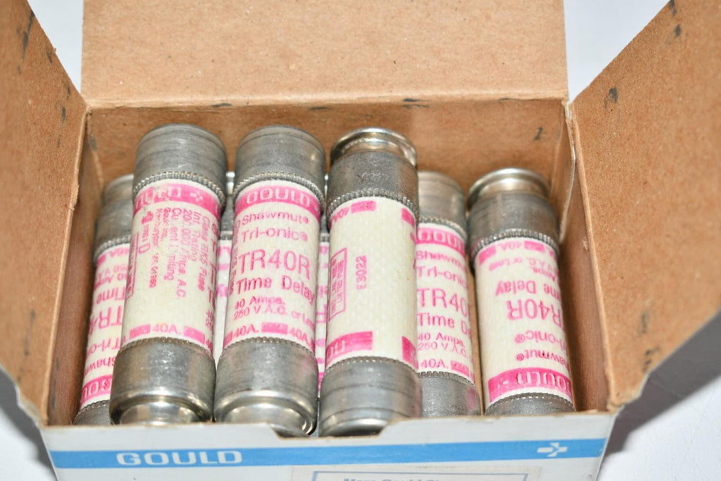 Pack of 8 NEW Ferraz Shawmut TR40R Class Rk5 Fuse 40a 250V