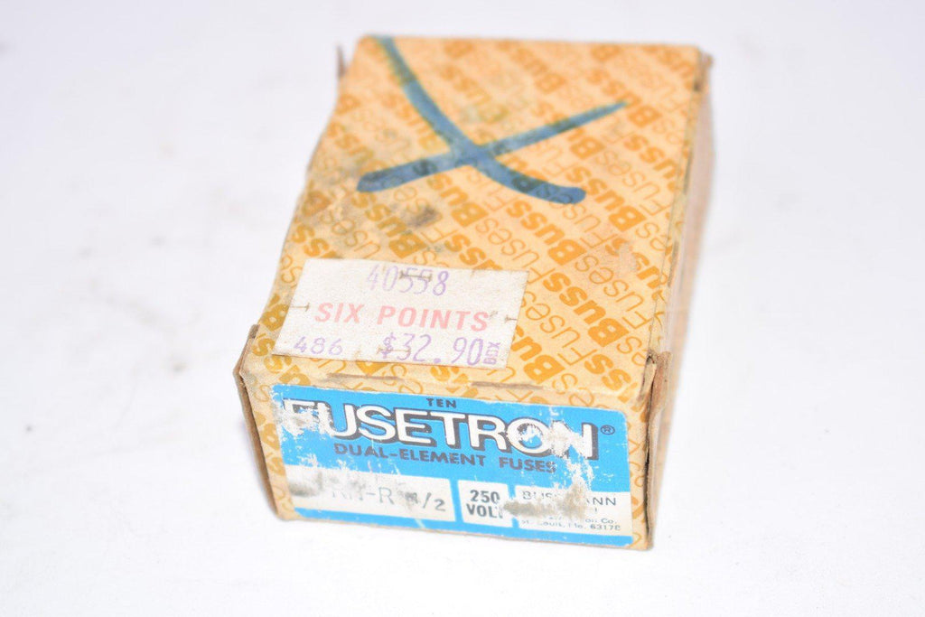 Pack of 8 NEW Fusetron FRN-R-1/2Time Delay Fuses