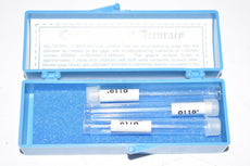 Pack of NEW Deltronic 0.0110 Pin Gage Machinist Inspection Tools