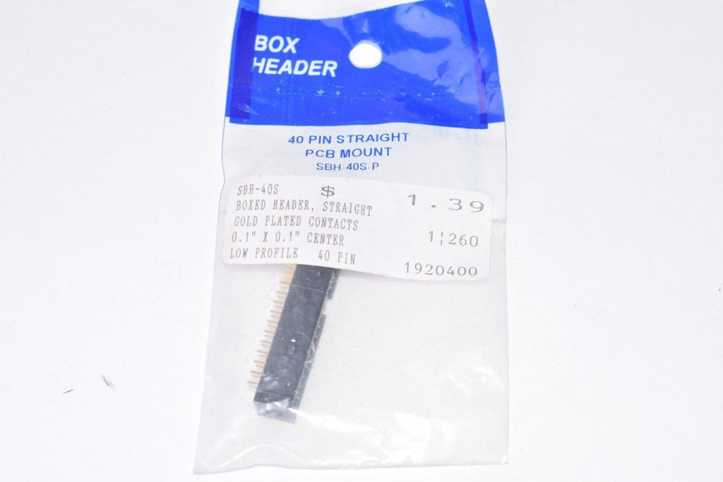 Pan Pacific, 40 Pin Straight PCB Mount, SBH-40S-P