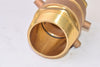 Parker Brass Connector 2-7/8'' Thread x 2-1/4'' x 7-1/2'' OAL