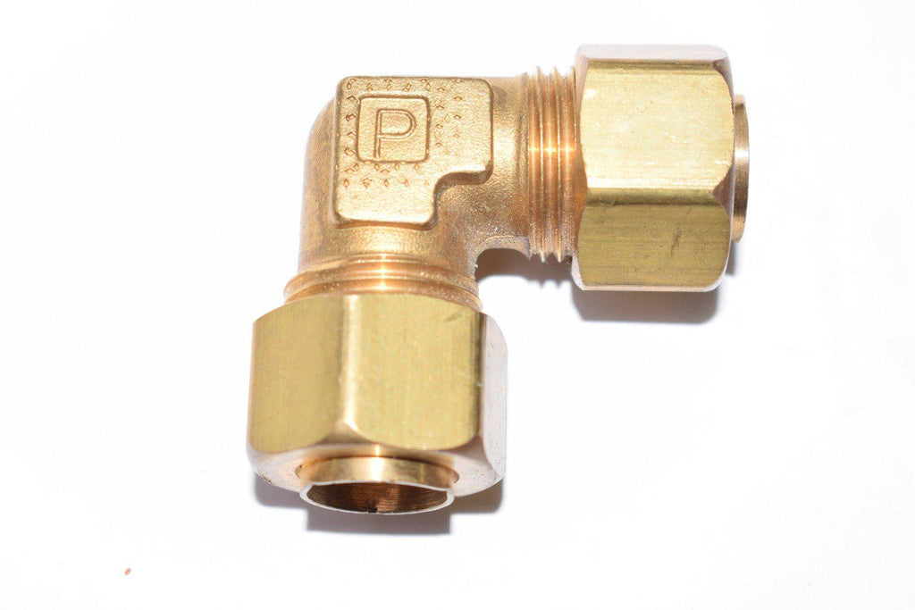 Parker Brass Elbow Pipe Fitting 7/8'' x 1/2''