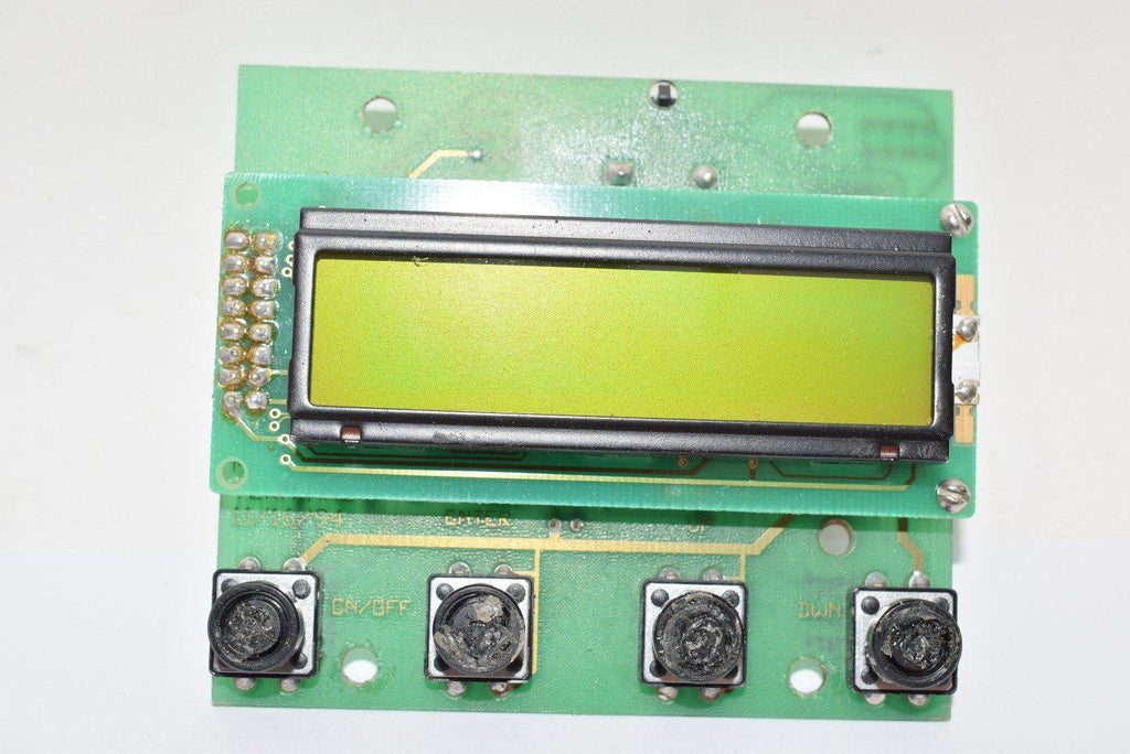 PARTS Main Setup Terminal 120512, LCD Display Module Board