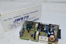 PARTS TDK-Lambda JWS7512/A Power Supply; AC-DC; 12V; 6.3A; 85-265V In; Enclosed; Panel Mount; PFC; 76W; JWS Series