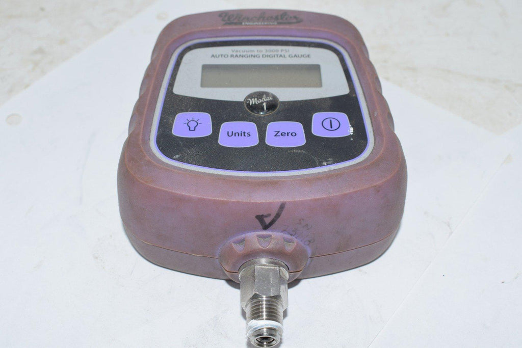 PARTS Winchester Model 1 Auto Ranging Digital Gauge (Vacuum to 3k psi)