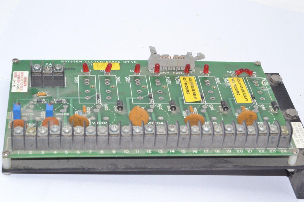 PARTS Yamato Hayssen 1071-6A-0081 Clutch-Brake Drive Control Circuit Board