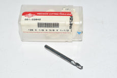 PCT Precision Cutting Tools 001-02840 .128 Carbide Drill Bit Cutter .128 x 1/8 x 3/8 x 1-1/2