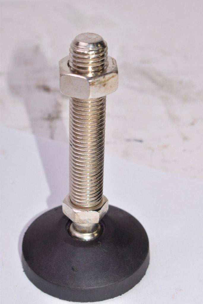 Polymounts Heavy-Duty Machine Leveling Foot Mount, Leveling Foot Mount - 5-7/8'' OAL x 3-1/8'' DIA x 3/4''