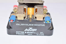 Potter & Brumfield PR3D40 10A, 125VDC, Non-Inductive Contactor