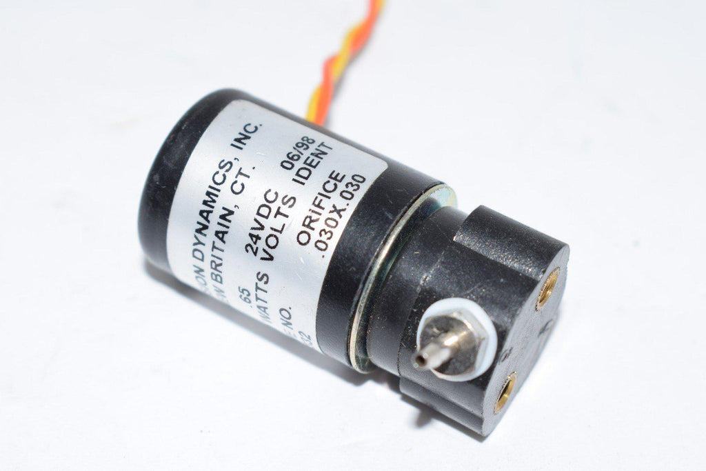 Precision Dynamics G3332 Solenoid Valve 80 MOPD .65 Watts 24VDC 06/98