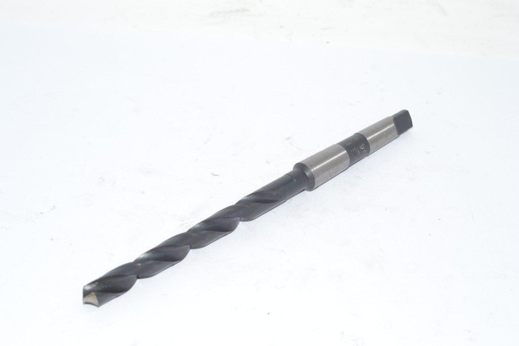 Precision Twist Drill 23/64'' MT #1 Taper Shank Drill, 7'' OAL