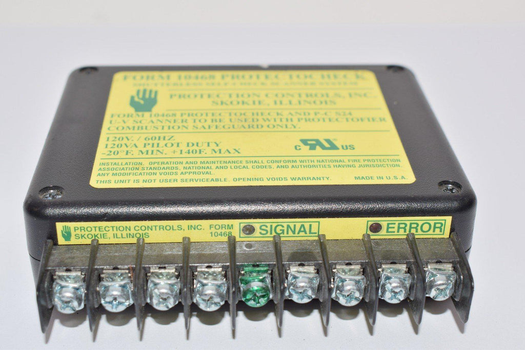 Protection Controls PROTECTOCHECK U-V Scanner PN 10468 Sensor