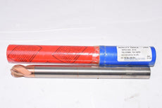 Quality Tools Special #73 Tool # CT58824, Titanium Coated 3/4'' x 3/4'' x 3/4'' 8-1/4'' 4 Flute Ball Nose End Mill