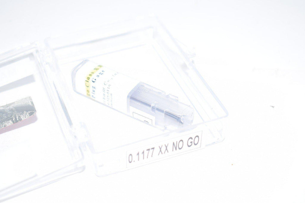 R.L. Schmitt 0.1177 XX No Go Master Carbide Pin Gage Plug Gauge