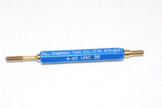 R.L. Stephens 4-40 UNC 3B Threaded Plug Gage GO .0958 x NOGO .0982