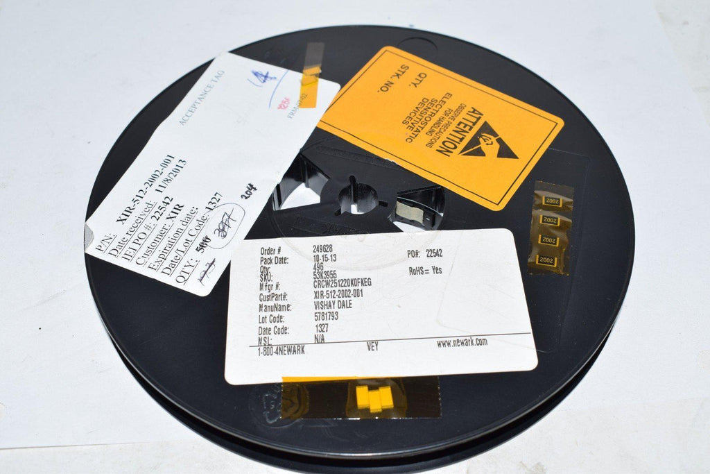 Reel of 204 NEW Vishay Dale CRCW251220K0FKEG 20 kOhms �1% 1W Chip Resistor 2512 (6432 Metric) Automotive AEC-Q200 Thick Film