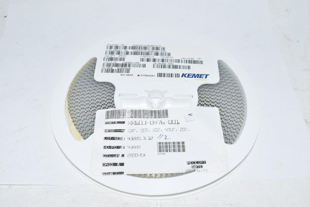 Reel of 2500 NEW KEMET C0805C476M9PAC7800  Multilayer Ceramic Capacitors MLCC - SMD/SMT 6.3V 47uF X5R 0805 20%