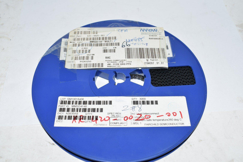 Reel of 3000 NEW Arrow MMSD4148 Diode Small Signal Switching 100V 0.2A 2-Pin SOD-123 T/R