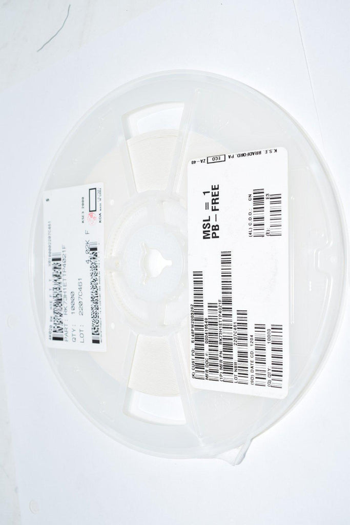 Reel of NEW KOA RK73H1ETTP4021F 4.02 kOhms �1% 0.1W, 1/10W Chip Resistor