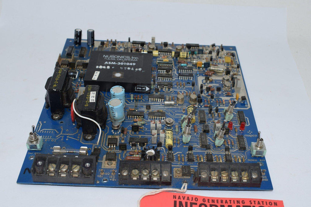 Refurbished Nusonics Mapco ASM-301049 PCB Circuit Board Module 301049