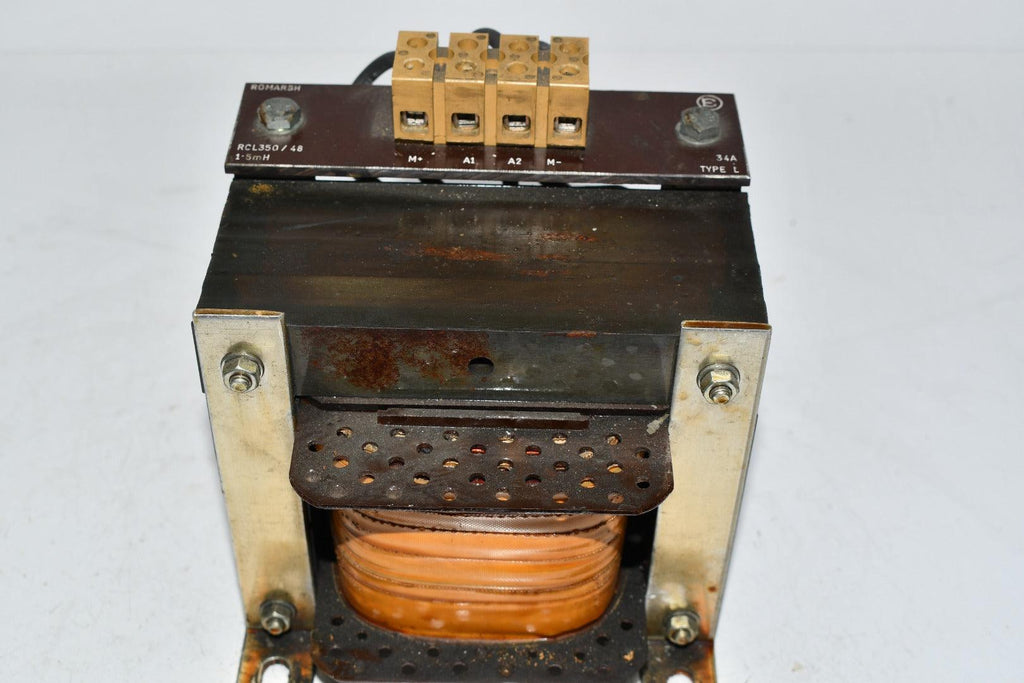 Romarsh RCL350/48 1-5mH 34A Transformer, Dented Mount