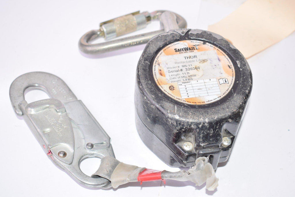 Safewaze MS-11 THOR Retractable Lifeline SRL 11ft