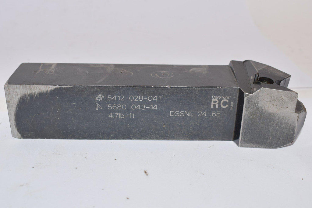 Sandvik CoroTurn RC Style DSSNL-24-6E,  Indexable Turning Tool Holder, 7-1/2'' OAL